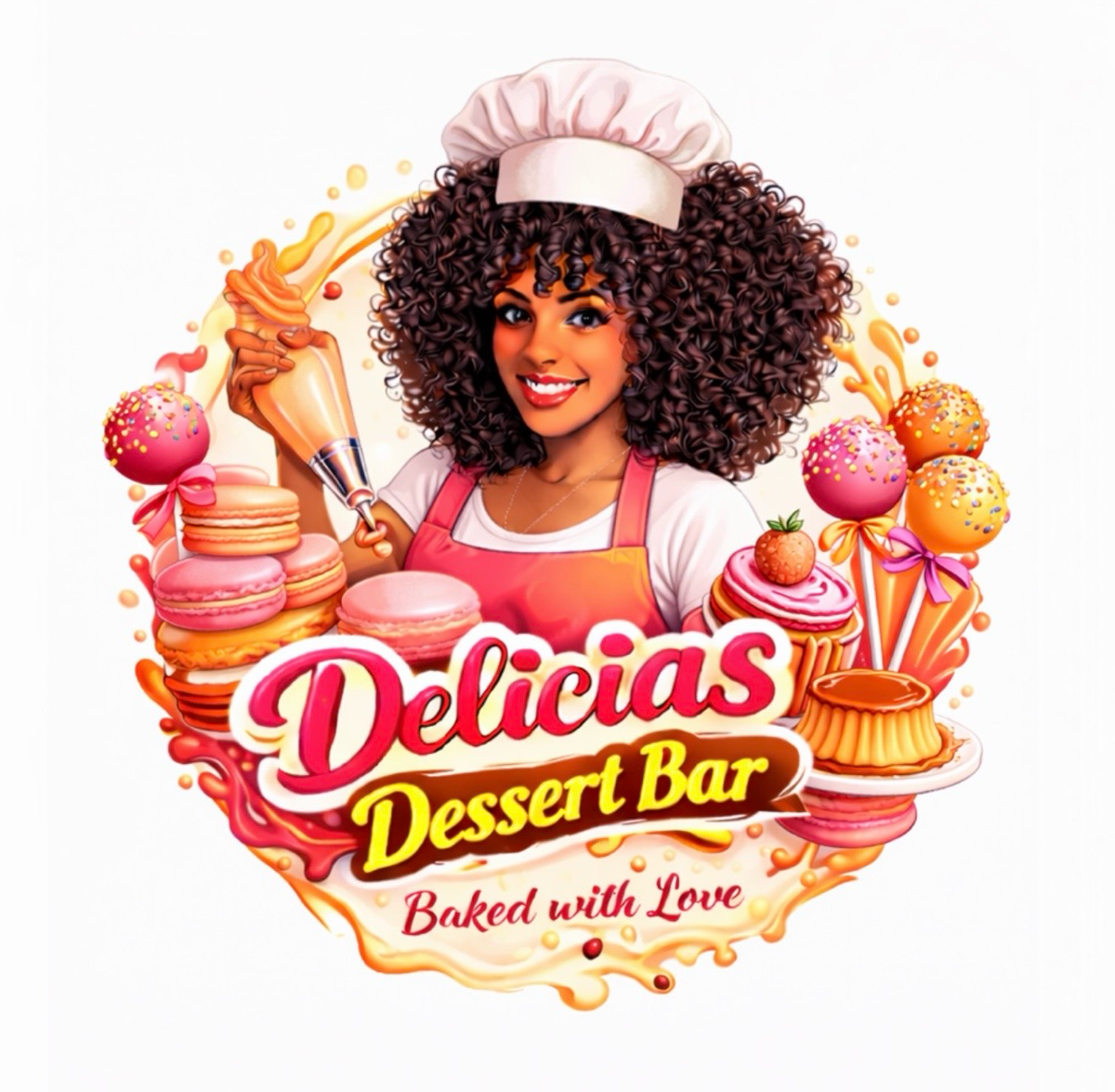 Delicias Dessert Bar logo